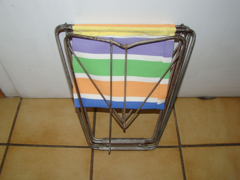 Tabouret / Pliant de camping - vintage ann&eacute;es 1950 Meubles