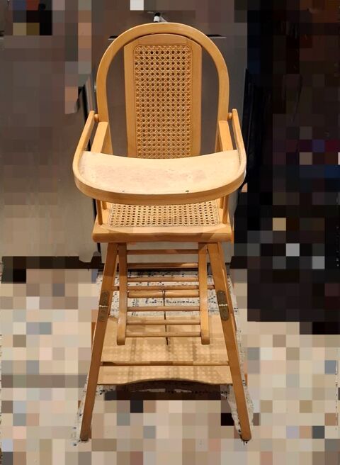 Chaise haute enfant �volutive vintage Combelle 65 Cavillargues (30)