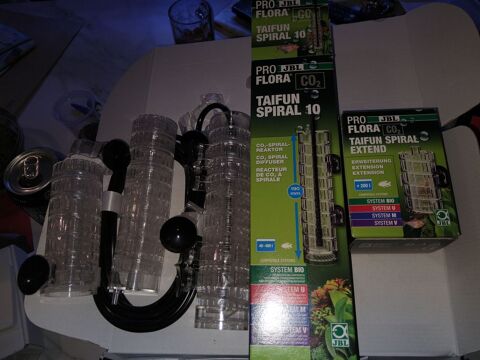 Diffuseur r&eacute;acteur de CO2 JBL a spirale neuf avec extension 25 14120 Mondeville