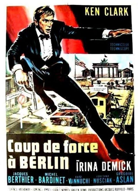 COUP DE FORCE A BERLIN  dvd avec Ken Klark 12 Malo Les Bains (59)