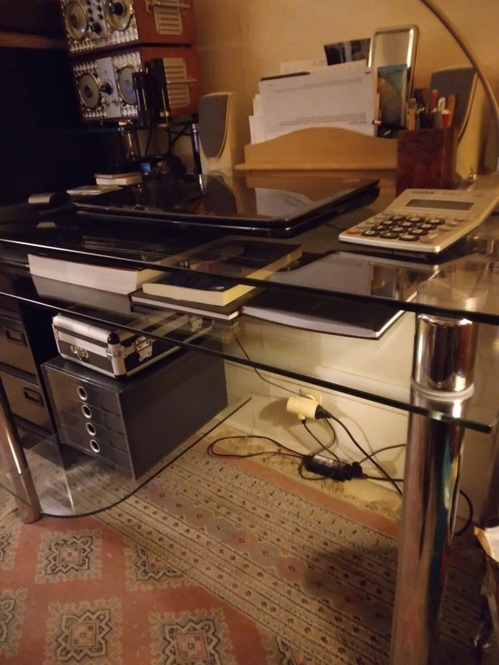 Bureau en verre Meubles