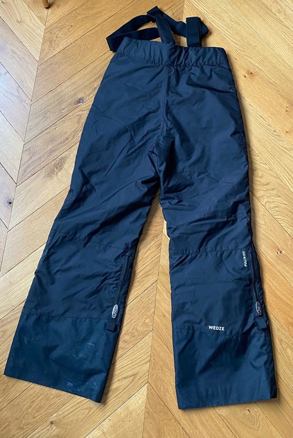 Wedze pantalon de ski noir piste 500 Vêtements enfants