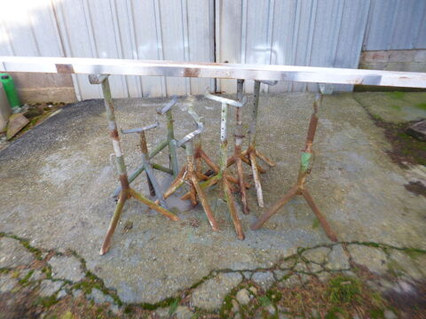 Lot de 9 chevalets pltrier 90 Hnon (22)
