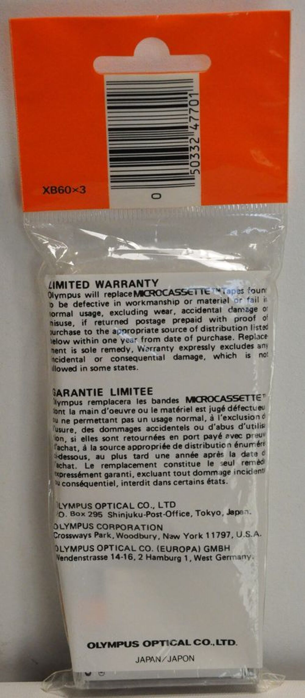 11 microcassettes OLYMPUS et SONY pour magn&eacute;tophone Audio et hifi