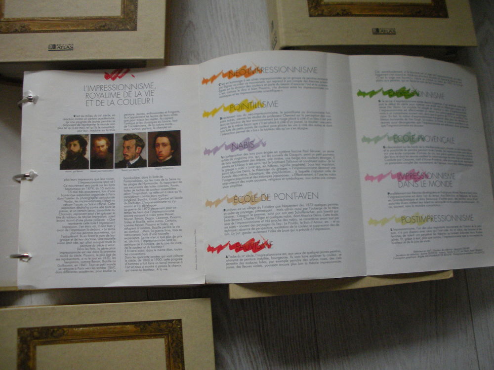 classeur peinture Livres et BD