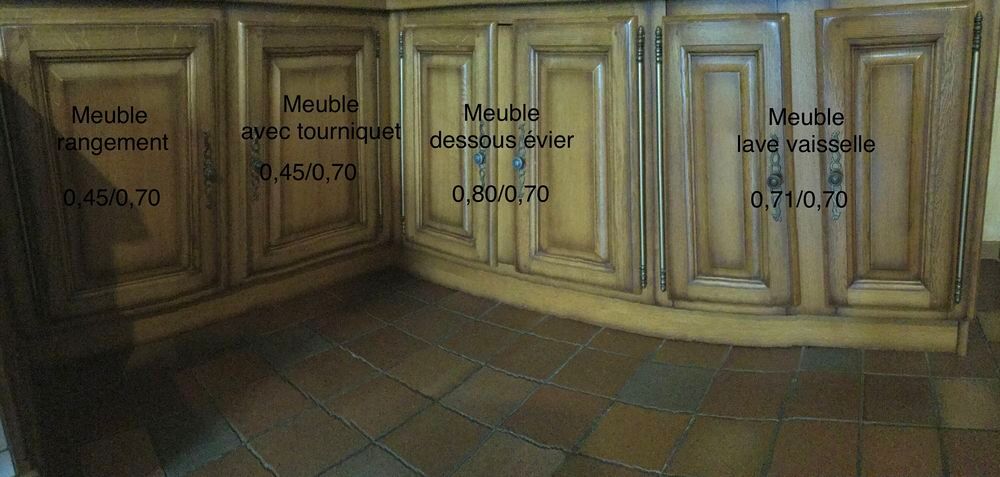 &Eacute;l&eacute;ments de cuisine am&eacute;nag&eacute;e Meubles