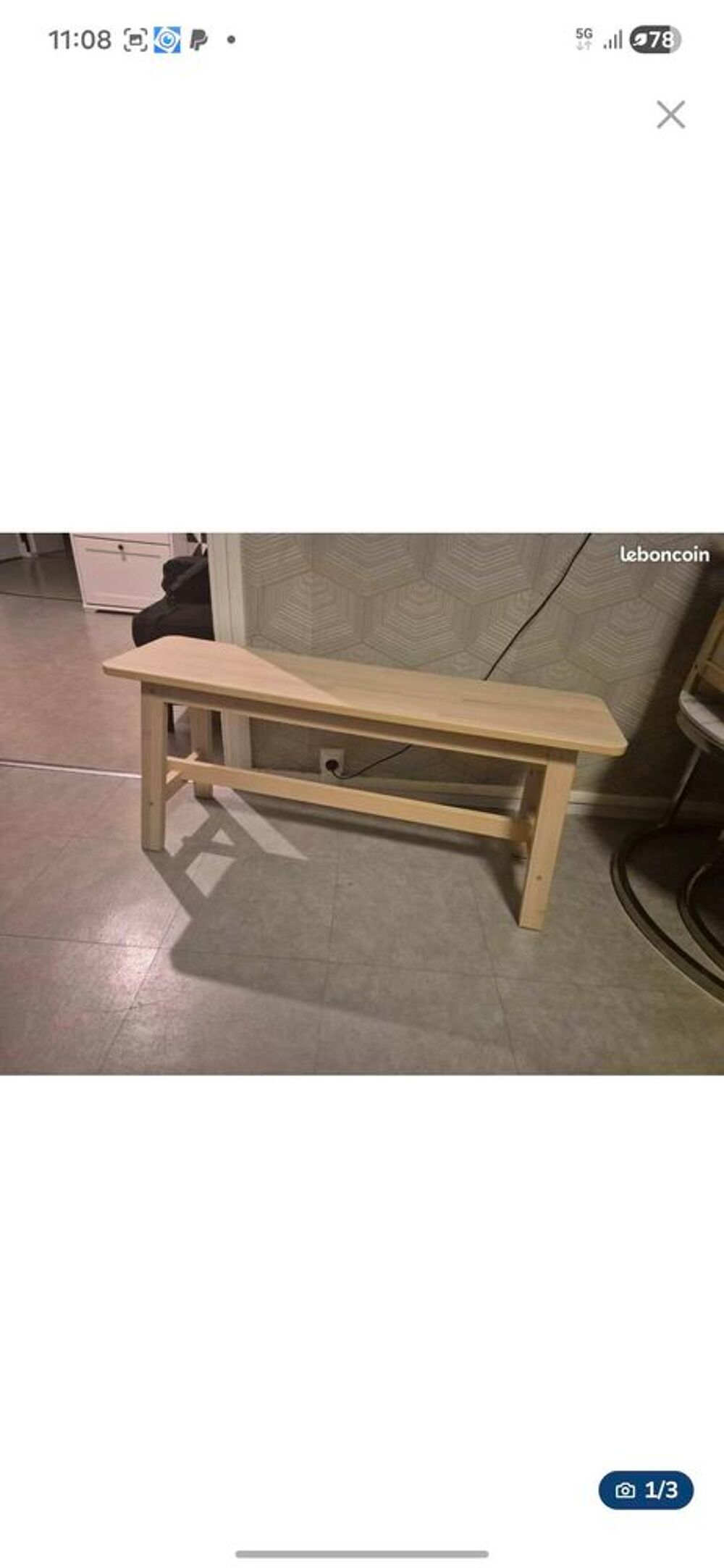 banc ikea Meubles