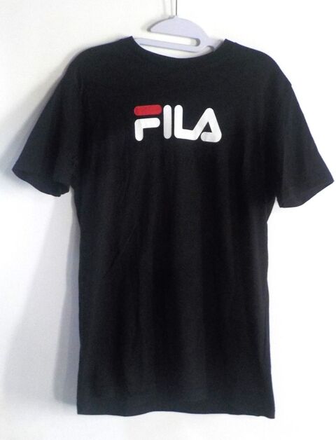 TEE-SHIRT NOIR FILA TAILLE XS 5 Bubry (56)