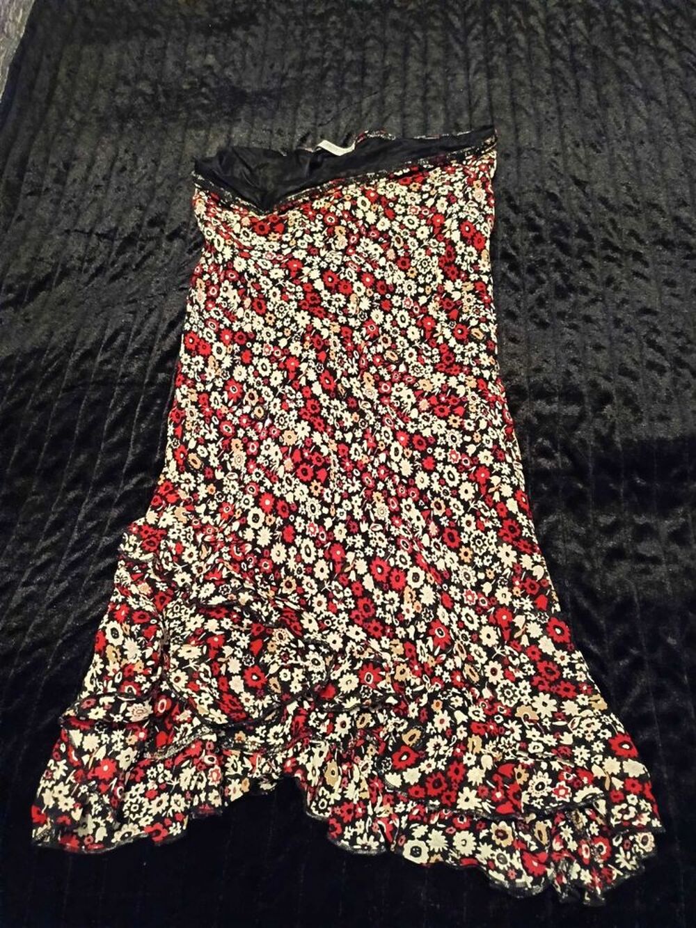 jupe a fleurs Vêtements