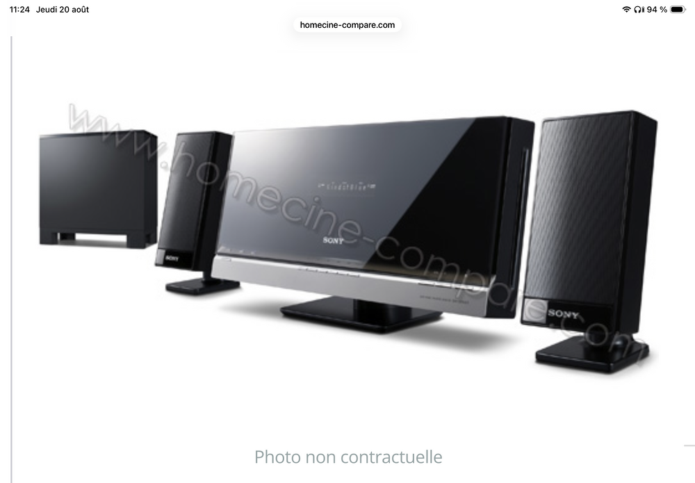 Home cin&eacute;ma Sony DEV-F200 Audio et hifi