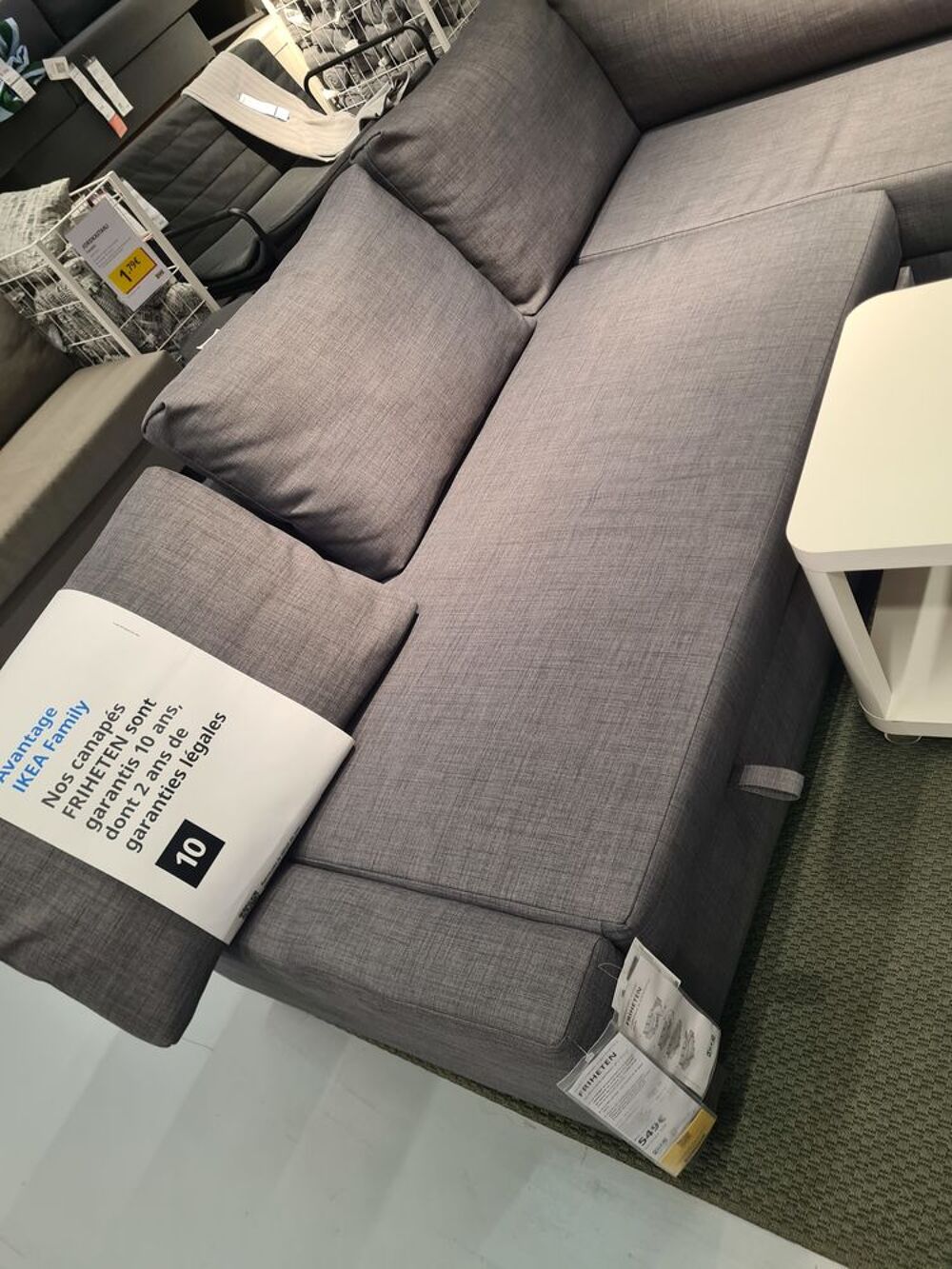 Canape lit neuf 2 personnes et 1 person separe Meubles