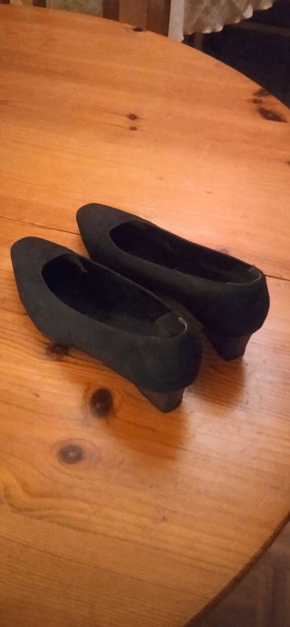 chaussures femmes talons couleur fonc&eacute;s taille 36-37 port&eacute;es une fois Chaussures