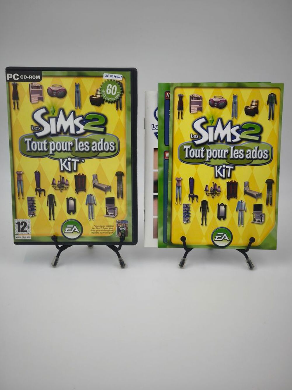 Jeu PC Les Sims 2 : Tout pour les Ados KIT en boite, complet Consoles et jeux vidéos