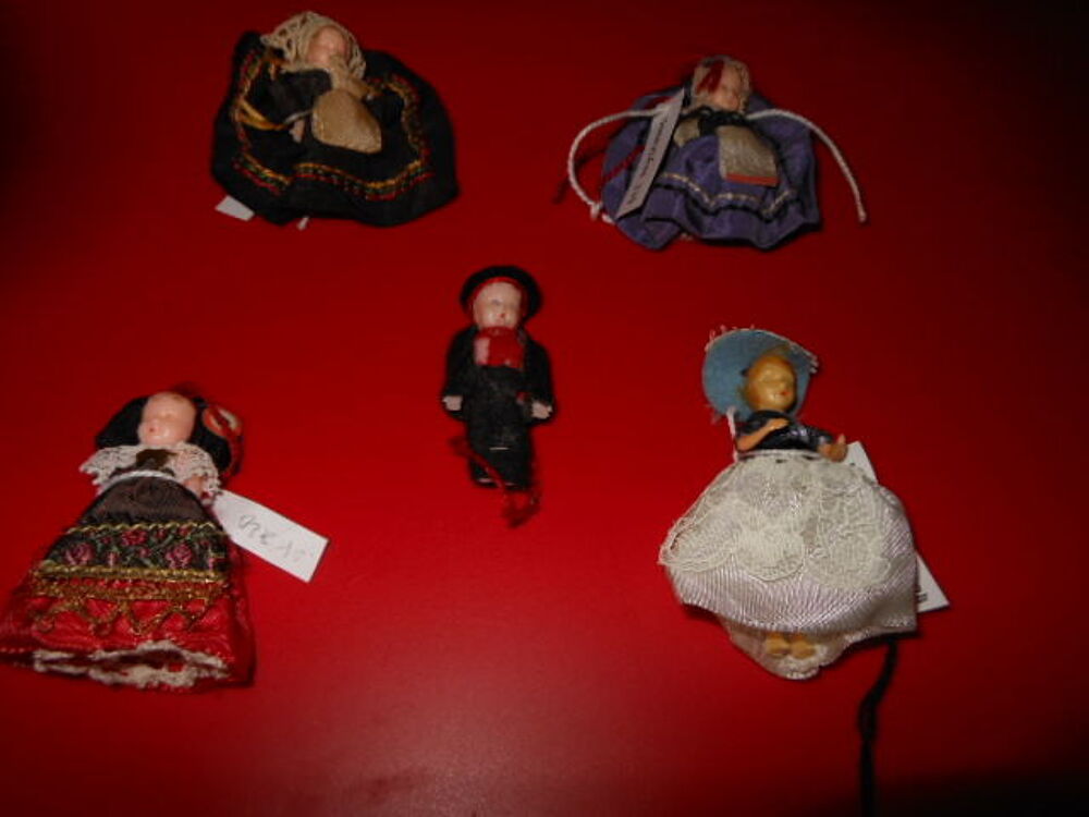 lot de 5 micro poup&eacute;es pa68 