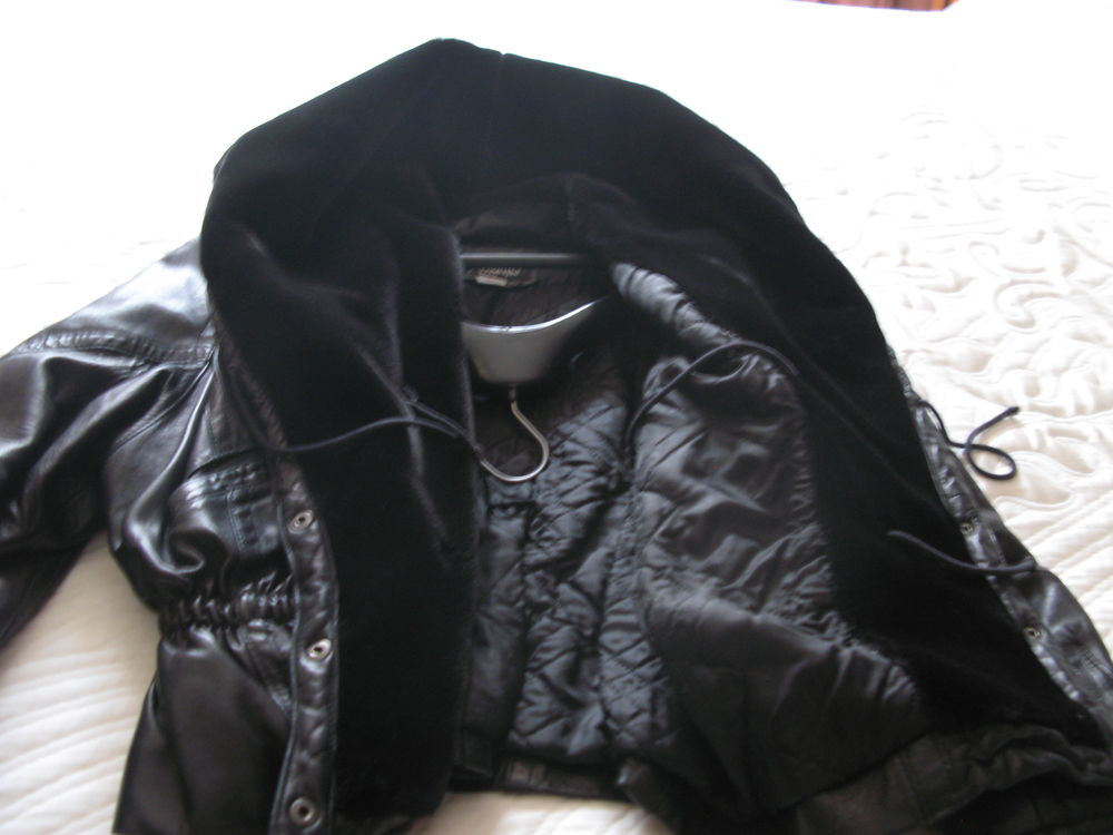Blouson cuir Vtements