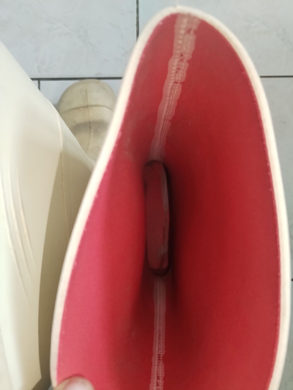 Bottes BEKINA blanches (Taille 42) Chaussures