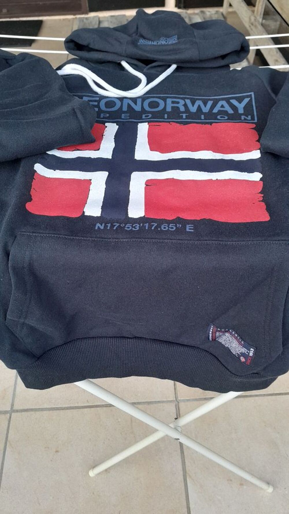 Sweat capuche Geographical Norway Vêtements