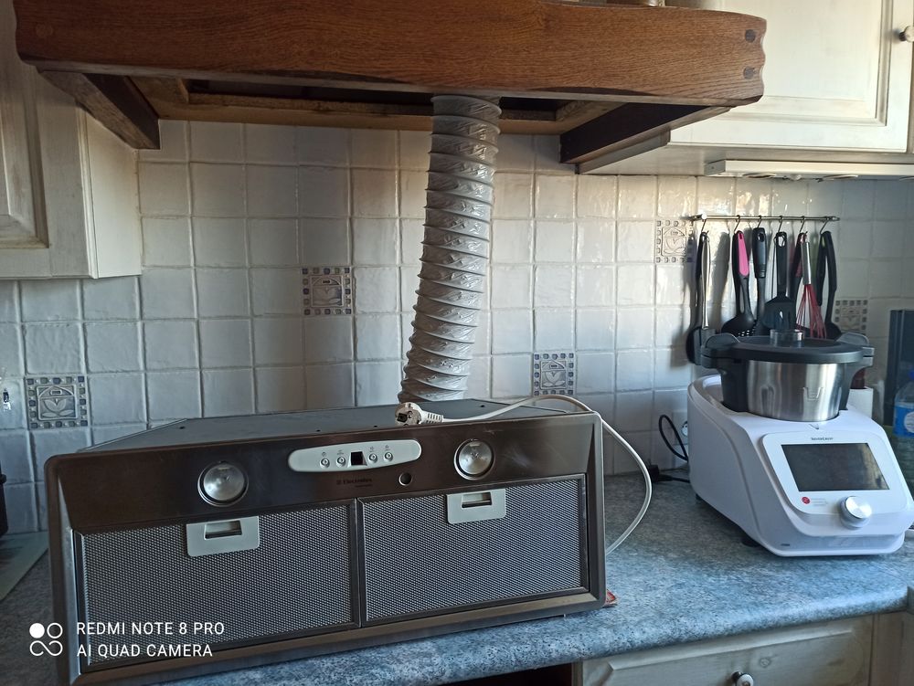 Hotte Electrolux double grilles. Electroménager