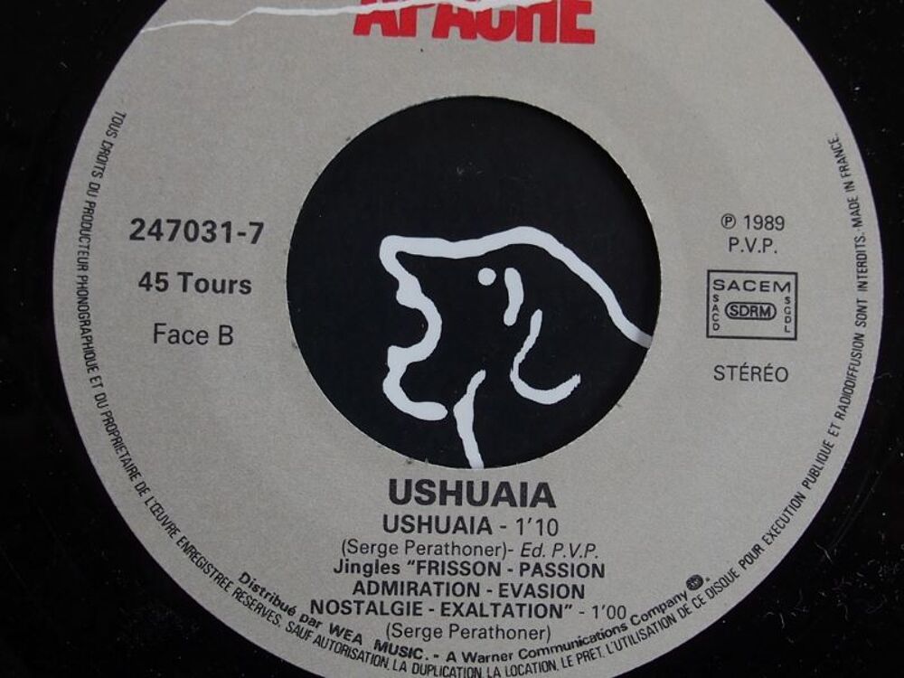 Vinyl USHUAIA CD et vinyles