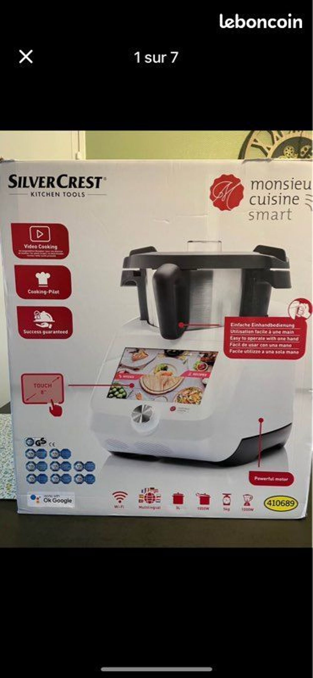Robot Monsieur cuisine Electroménager