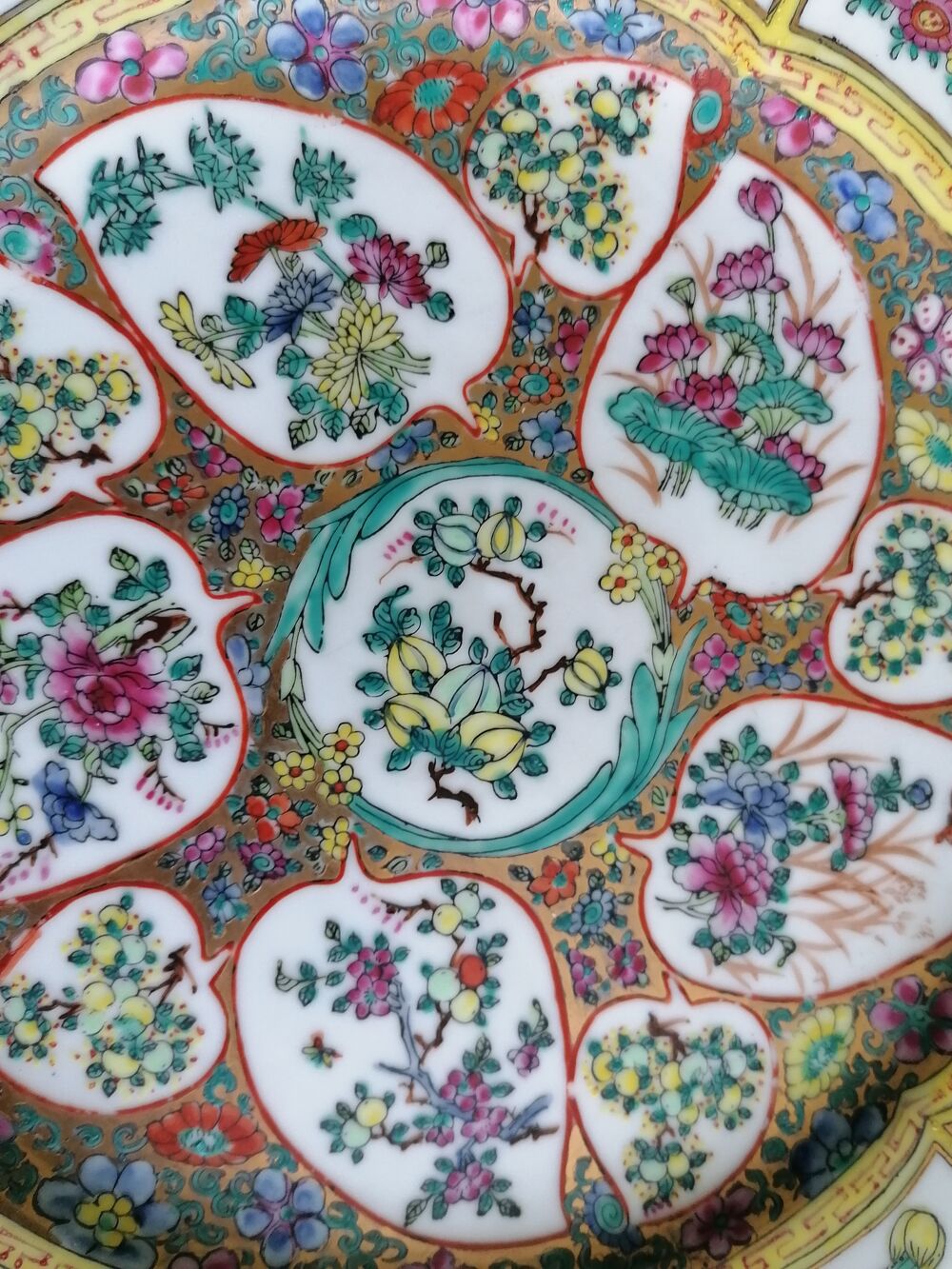 Assiette chinoise Décoration