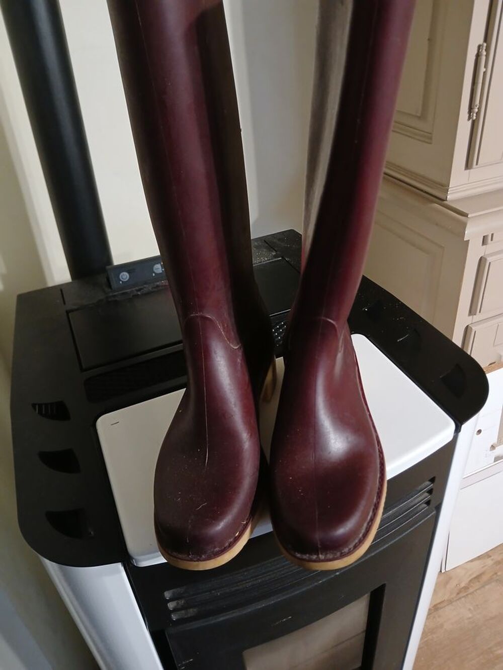 BOTTES CUIR / CHAUSSURES / BOTTINES pour Femme pointure 39 Maroquinerie