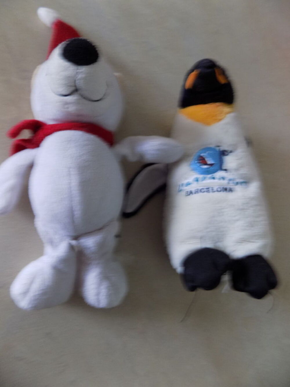 2 peluches 'froid' Jeux / jouets