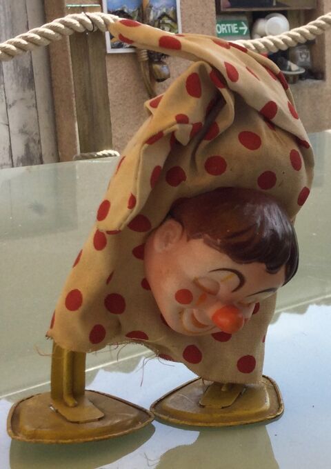 Clown vintage en t�le 40 Toulouse (31)