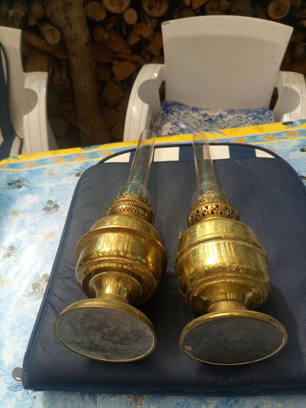 2 LAMPES VINTAGES Décoration