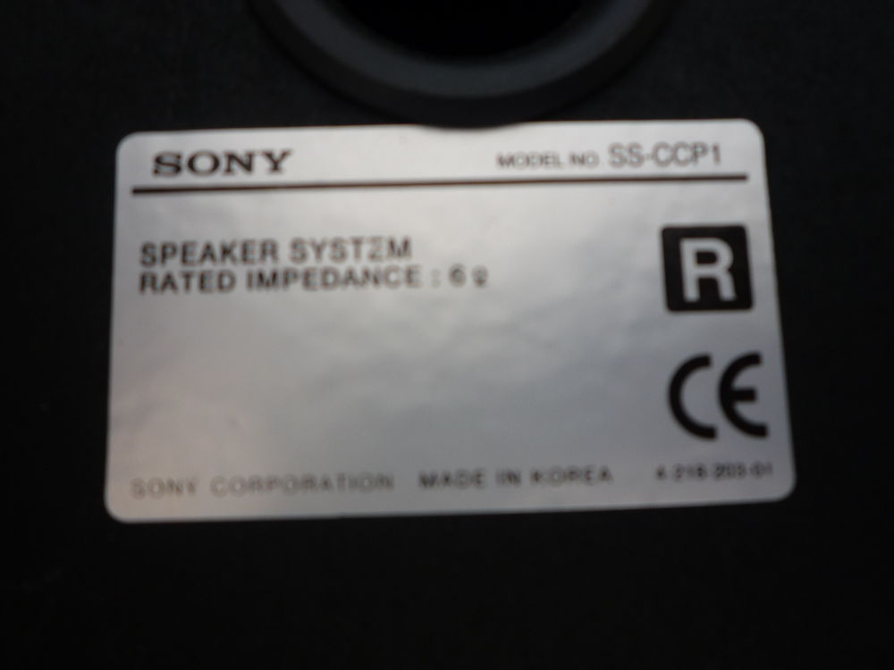 Enceinte / baffle/ haut parleur Sony Audio et hifi