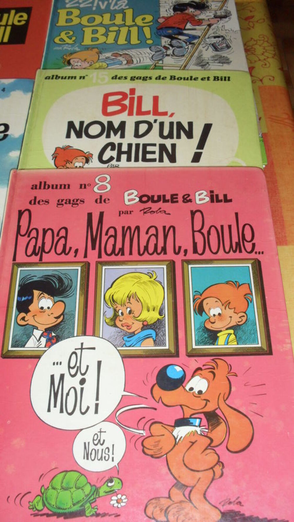 6 livres Boull et bill Livres et BD