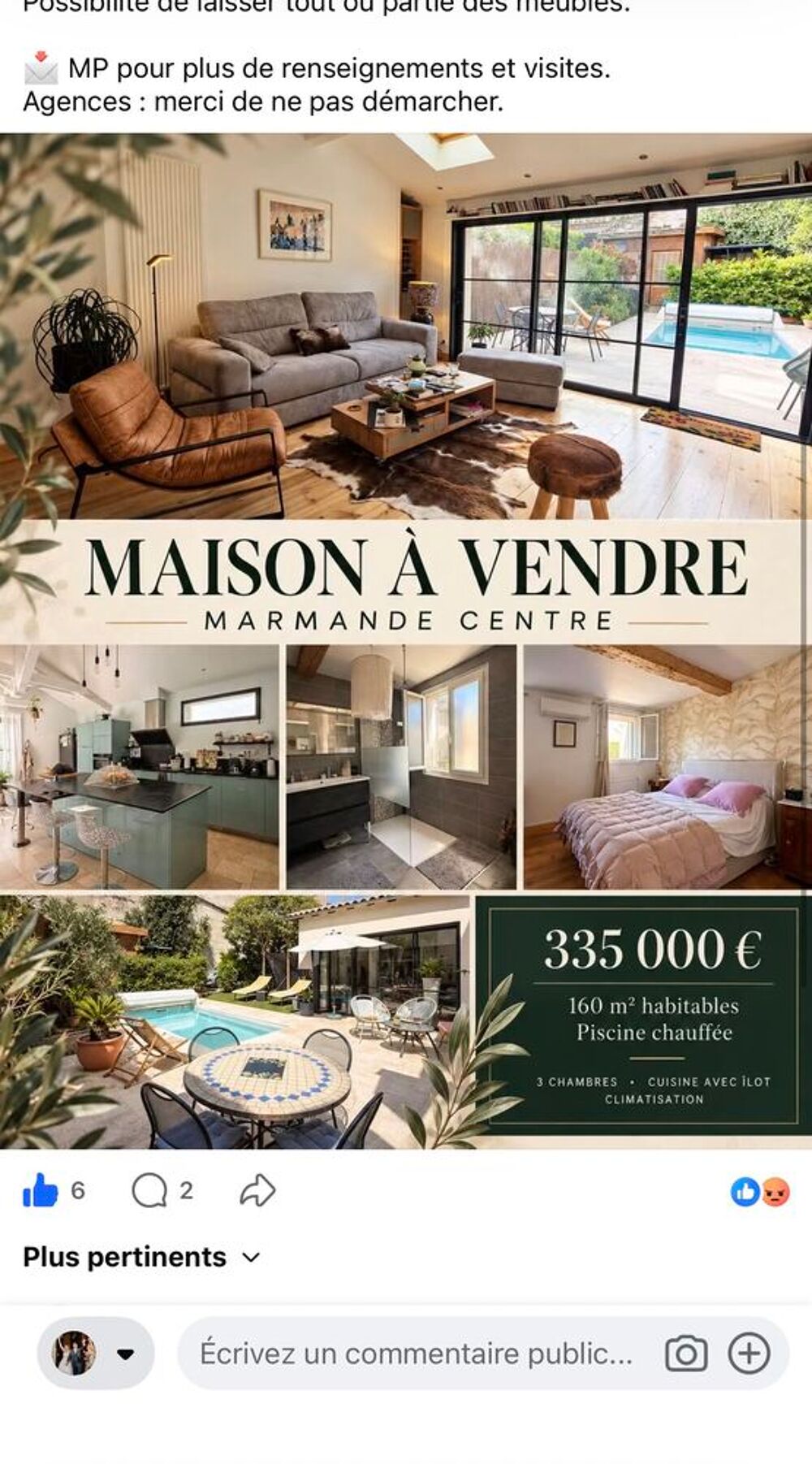 Vente Maison Maison élégante et cocooning Marmande