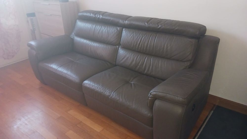 Canap&eacute; cuir relax &eacute;lectrique ? tr&egrave;s bon &eacute;tat Meubles