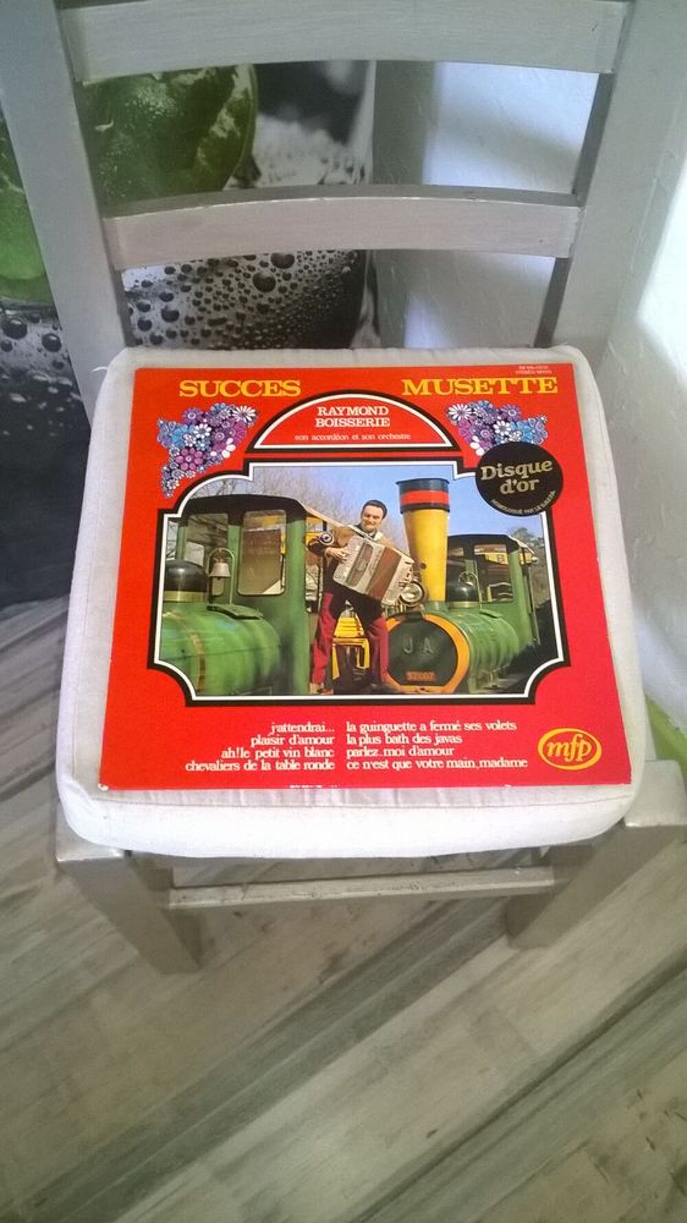 Vinyle Raymond Boisserie 
Succ&egrave;s Musette
Excellent etat
V CD et vinyles