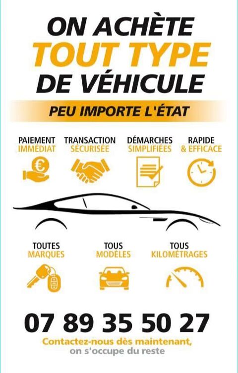 achat tout type de v&eacute;hicule 1 54000 Nancy