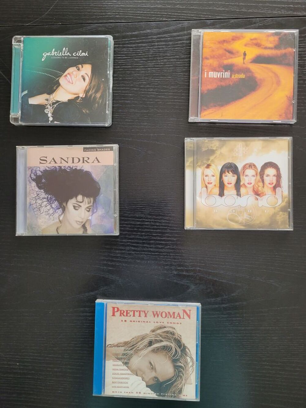 Lot de 5 CD originaux ? Tr&egrave;s bon &eacute;tat CD et vinyles