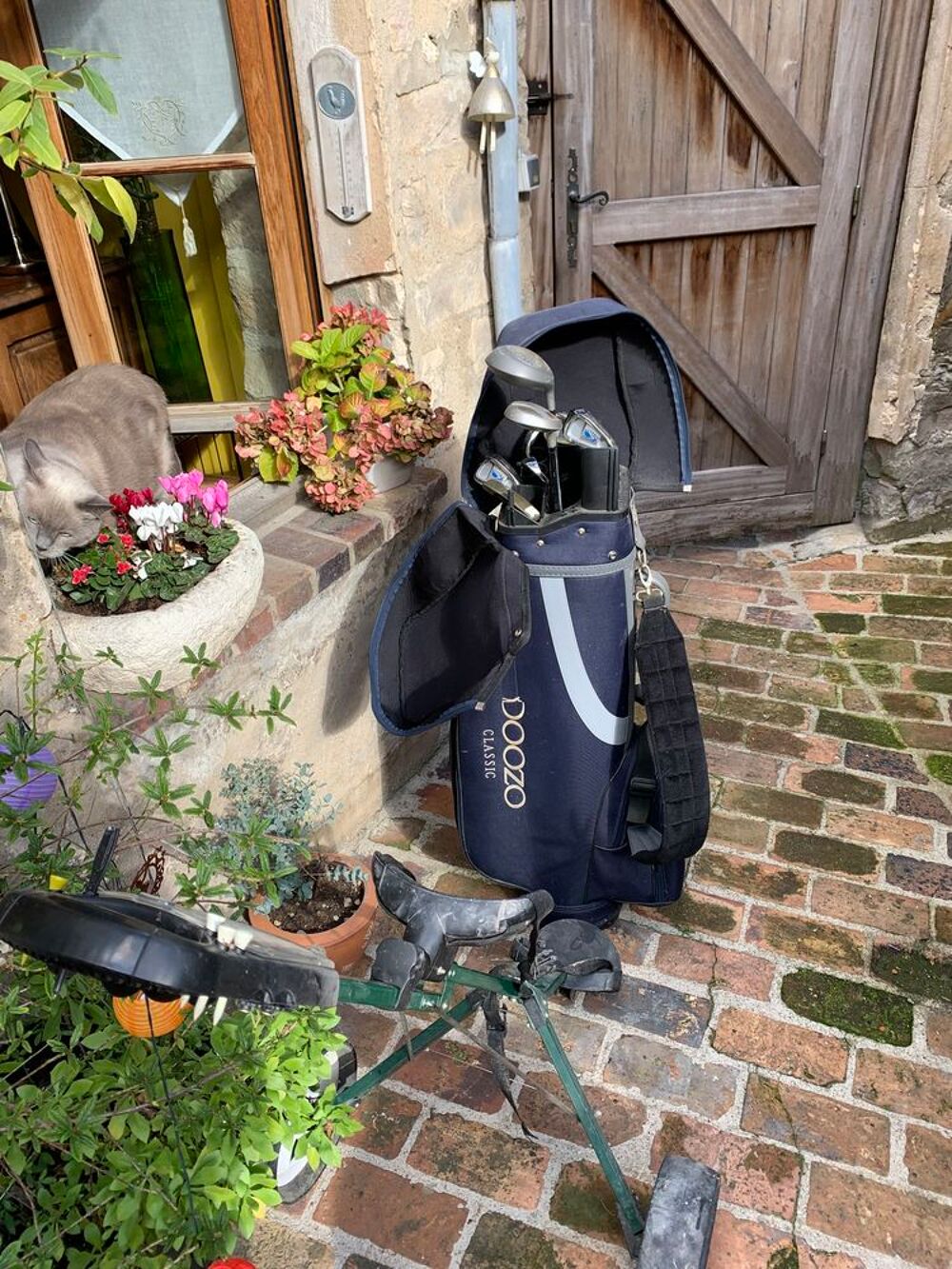 sac de golf complet + chariot Sports
