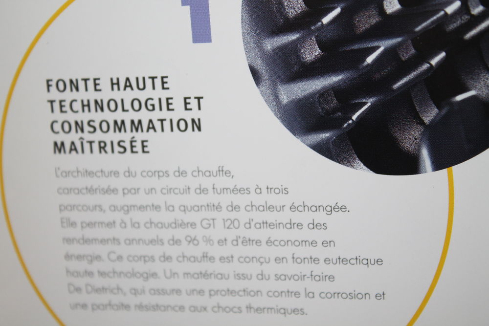  A SAISIR CHAUDIERE FONTE A GAZ DE DIETRICH NEUVE Bricolage