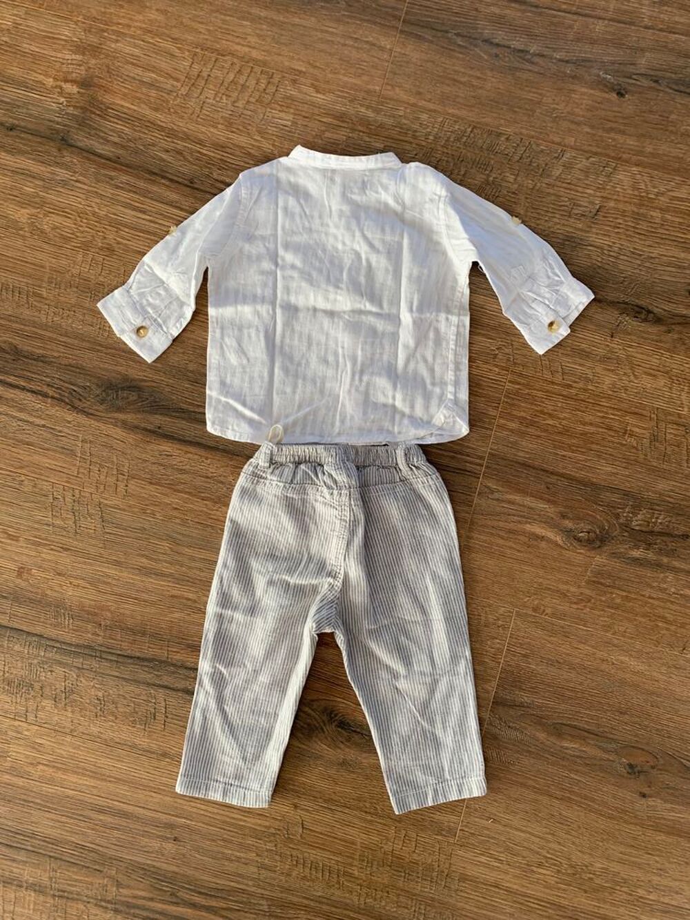 Ensemble enfant gar&ccedil;on pantalon + chemise " cha V�tements enfants