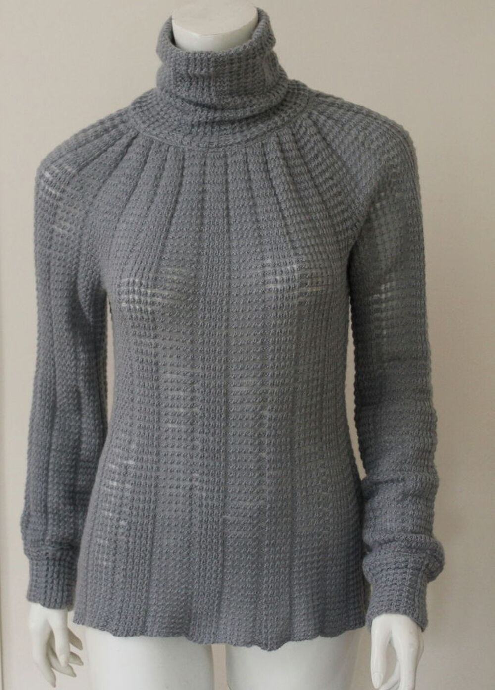 Pull gris bleu MISSONI T.38 Vêtements