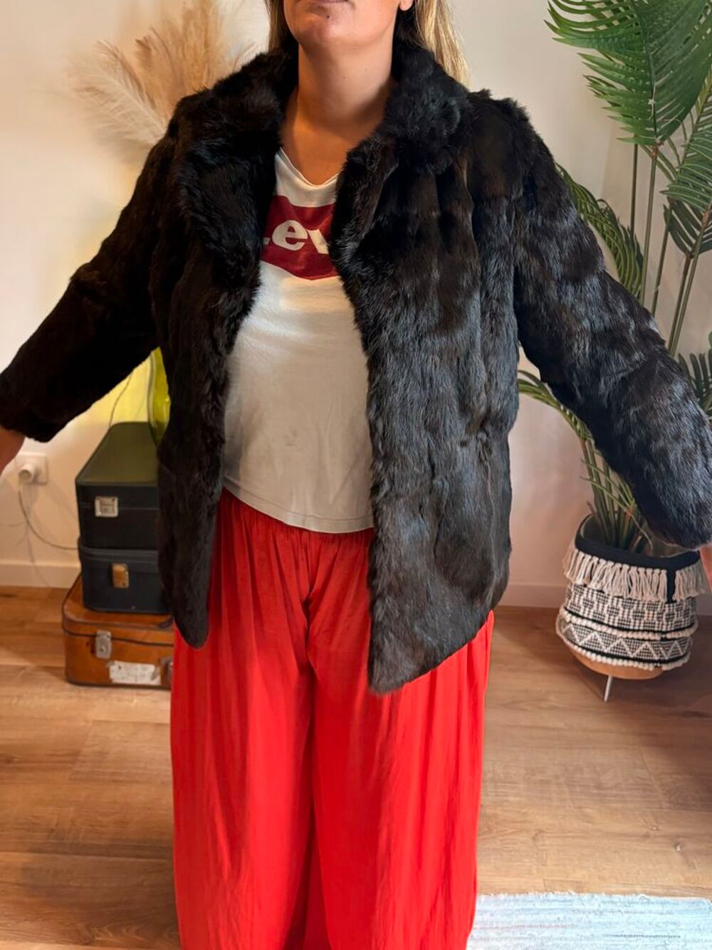 Manteau, vintage fourrure Vêtements