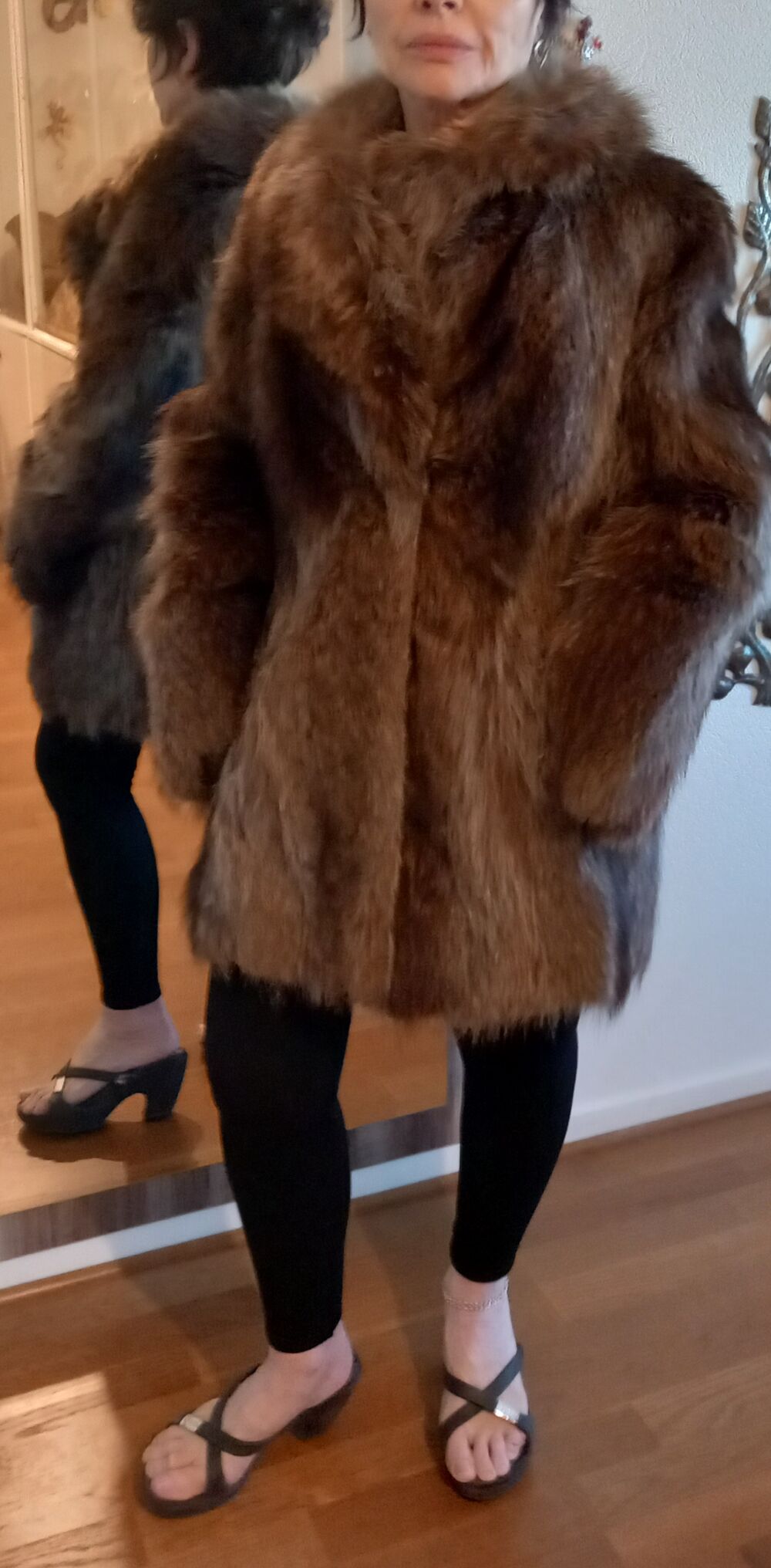 Manteaux de vison V�tements