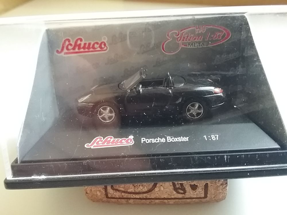 Porsche Boxster 1/87e Schuco &eacute;dition m&eacute;tal GTi75 Jeux / jouets