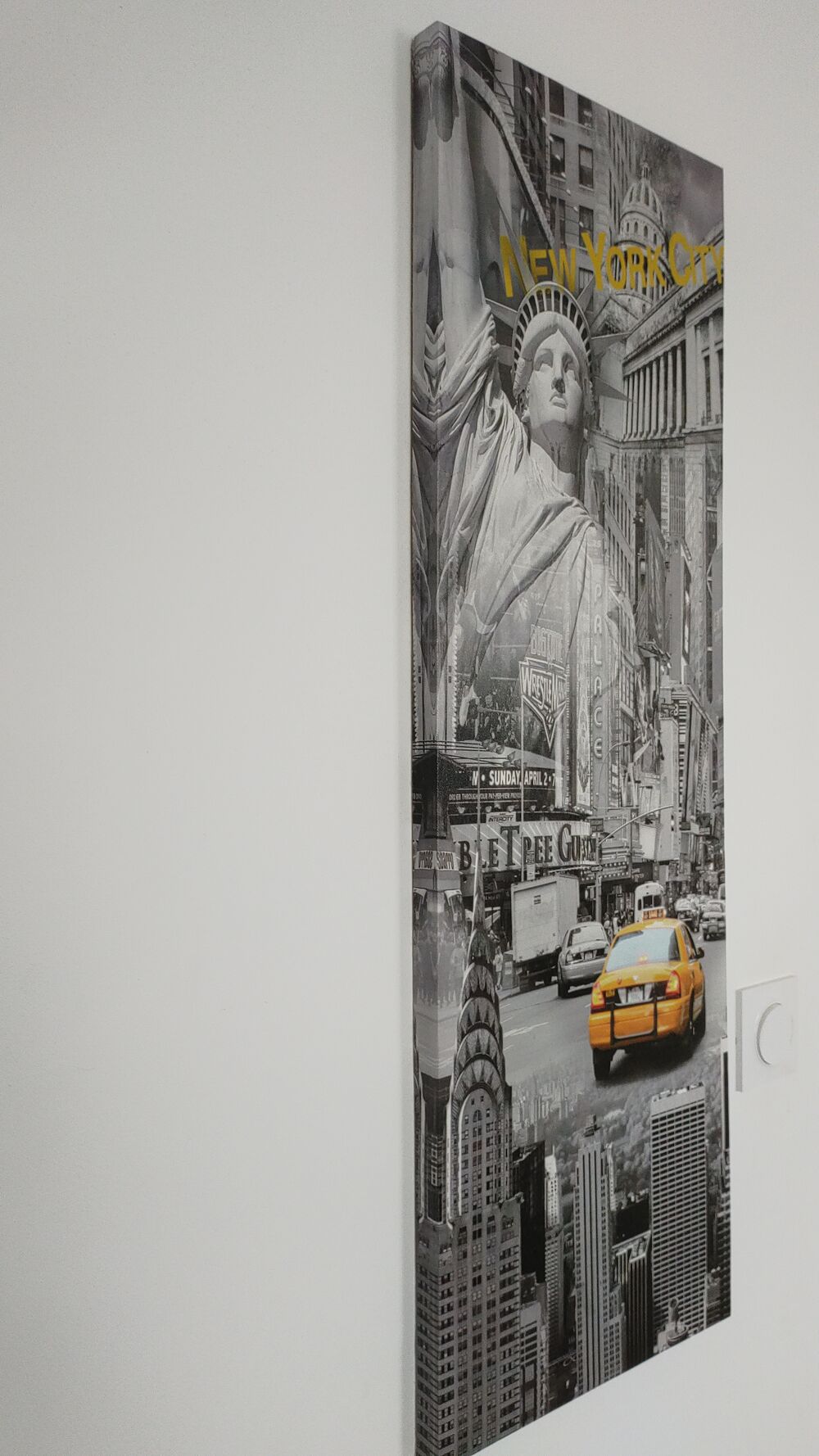 Tableau sur Toile - Impression New York City - Armature Bois Décoration