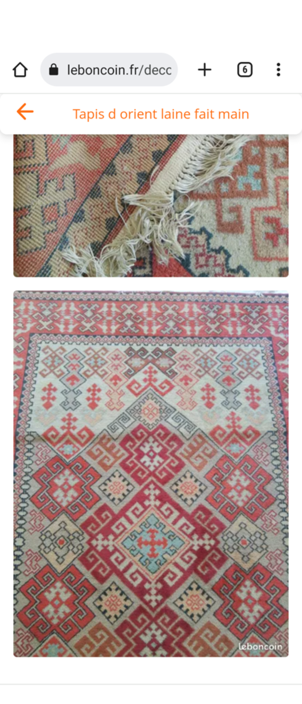 tapis d'orient Décoration