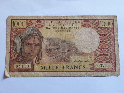 Billet 1000 francs sans l'anne 13 Bordeaux (33)