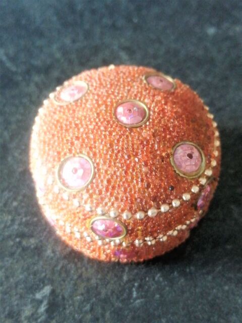 Petite boite argent� recouverte de perles 4 Puteaux (92)