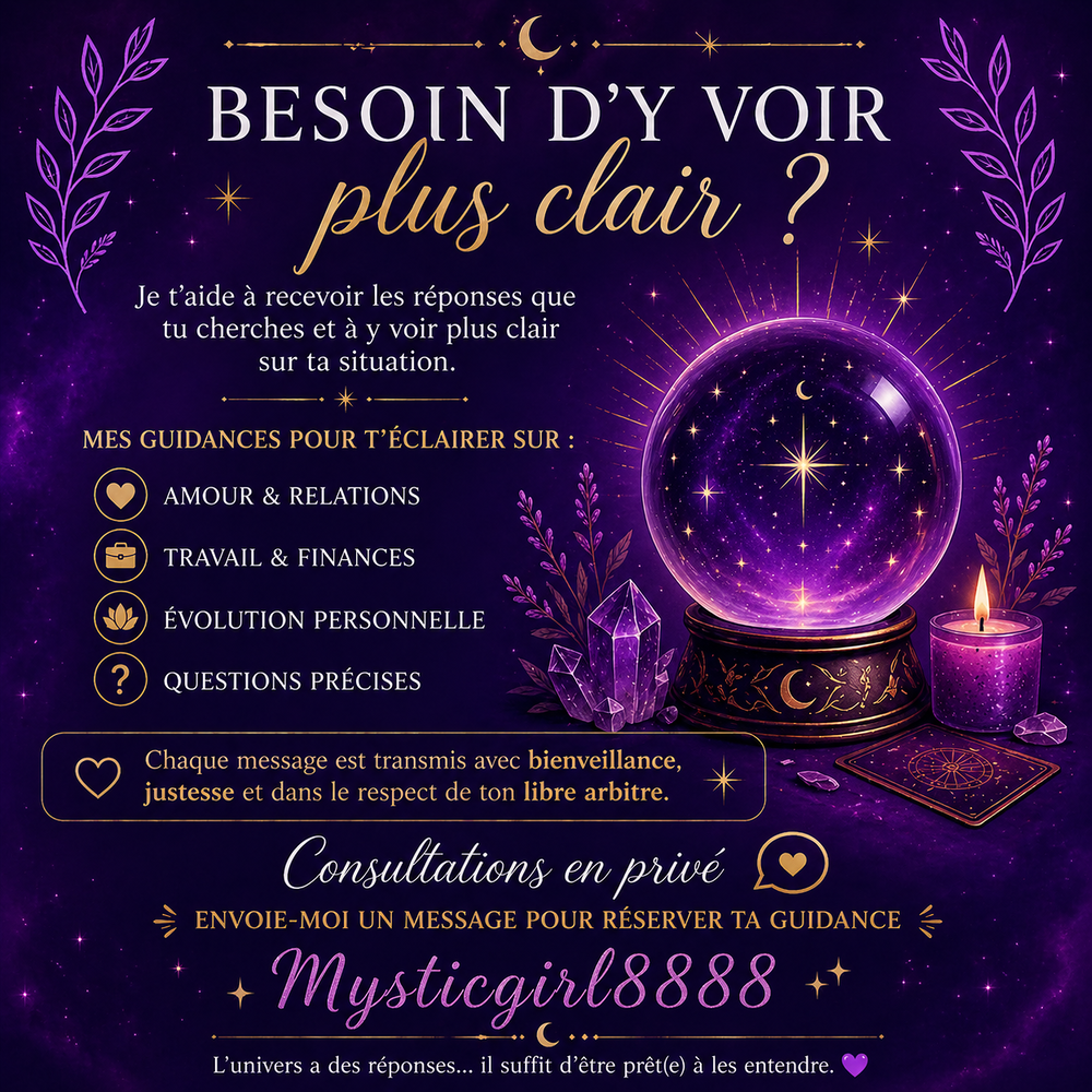   Guidance, voyance en ligne ou presentielle 