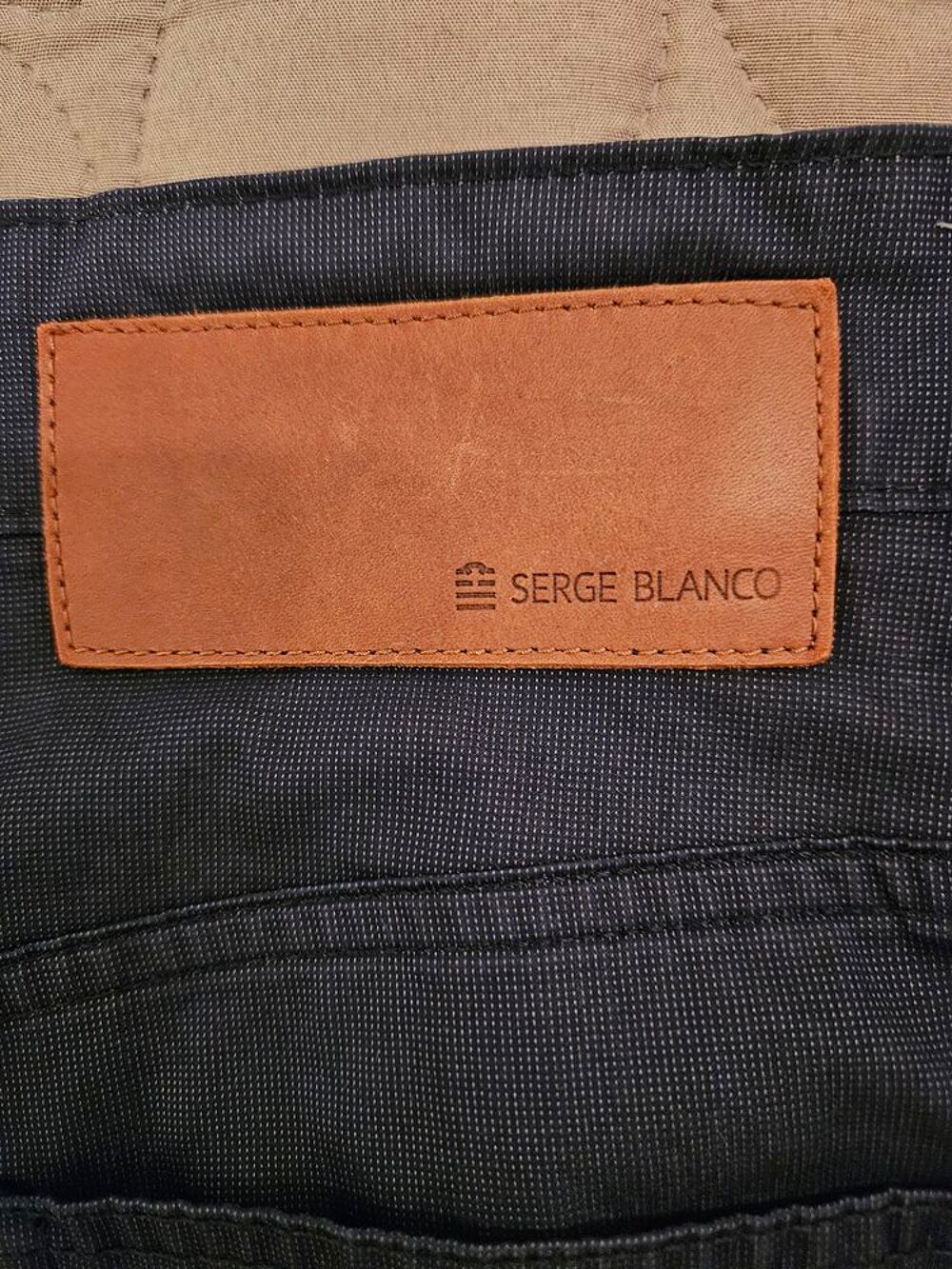 Chinos Serge Blanco Vêtements
