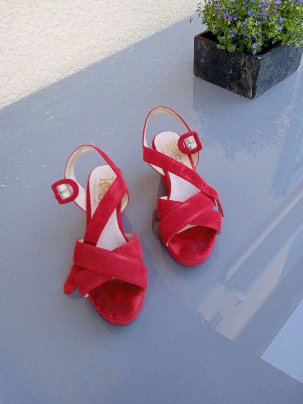 Escarpins rouge Chaussures